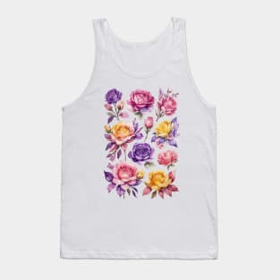 roses and flowers Tank Top